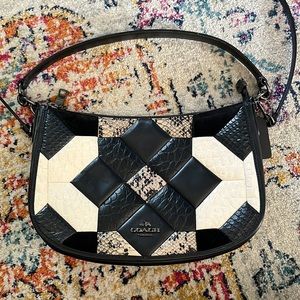 Patterned Coach Bag